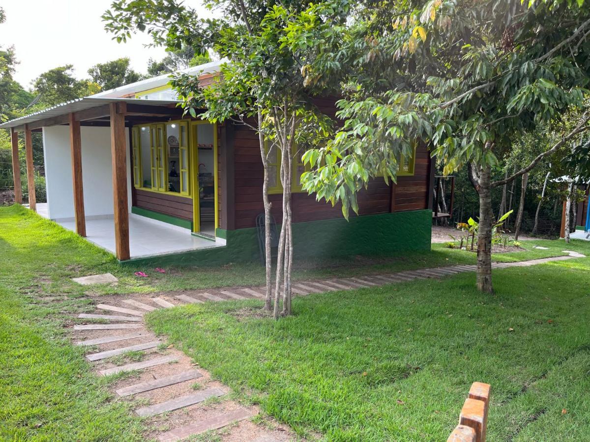 Chales Mata Da Praia Corumbau Buitenkant foto