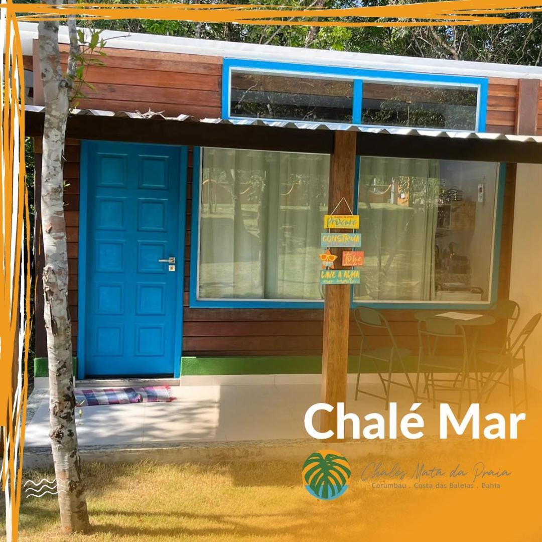 Chales Mata Da Praia Corumbau Buitenkant foto