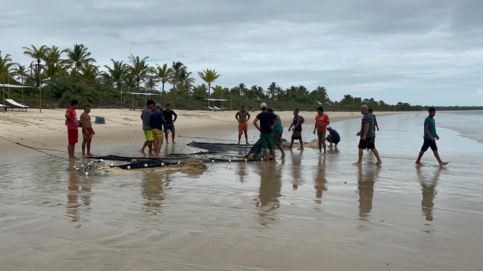 Chales Mata Da Praia Corumbau Buitenkant foto